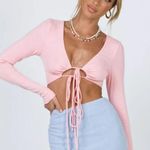 Princess Polly White Long Sleeve Top Photo 2