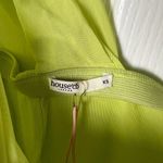 House Of CB Valentina Lime Asymmetric Cut Out Midi Dress XS Photo 9