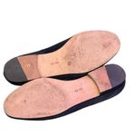 Cole Haan  Blue Suede Leather Embroidered Loafers Size 6‎ B Preppy Quiet Luxury Photo 7