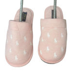 Ralph Lauren Polo Ralph‎ Lauren NWOB Women's Size 7 Baby Pink Bedroom Slippers Photo 0