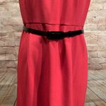 Jones Studio pink dress sz 10 belt career summer Photo 6