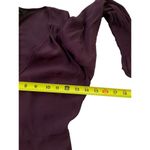 EXPRESS 39-12  Maroon A-line Long Sleeve Dress Size XXS Photo 6