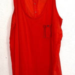 G-Star  Raw Correctline Red Tank Top Size Medium Photo 0