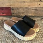 Sam & Libby ‎ Black Platform Espadrille Size 8.5 Photo 1
