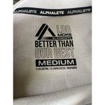 Alphalete NEW  Woman’s  ELMTS Short SLEEVE Crop - Tan ,Size Medium Photo 7