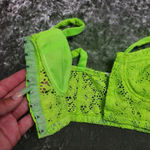 Lush Clothing Lush Neon Yellow Bralette Photo 3