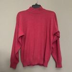 Charter Club 100% Cashmere Turtleneck Sweater Women’s Medium Fuchsia Pink  NWOT Photo 0