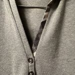 Burberry Gray Button Down Women's Shirt Photo 3