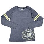 Harley Davidson  Performance Top Gray Long Sleeve Motorcycle Shirt Womens Medium Photo 0