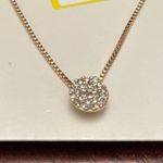 A New Day  Gold Necklace and Earrings Set Photo 0