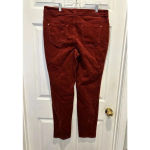 Cato Est.1946 Contemporary Red Brown Burnt Orange Corduroy Pants Size 14 Photo 4