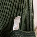 Free People  Boat Neck Tunic Sweater in Chive Combo Size X-Large Photo 6