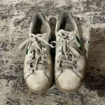 VEJA  White & Green Lace Up Sneakers Size 6 US Photo 1