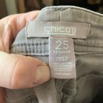 Chico's Chico’s gray 2.5/14 normcore Comfortable straight leg jeans Photo 1