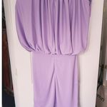 NWT Ronny Kobo Kelly Blouson Mini Dress XS Purple Lavender Pastel Retro Vintage Photo 2