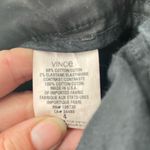 Vince Unisex Black Straight Leg High Rise Cotton Stretch Ankle Pants Size 4 Photo 7