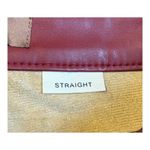 Judy Blue  High Rise Tummy Control Faux Leather Pants‎ Red Women Size 9/29 NWT Photo 12