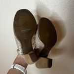 Paul Green  Avery Gold Leather strappy slip on heel mule sandals 3 / US 5.5 Photo 4