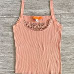 Cynthia Steffe  Peach Knit Tank Top Photo 0