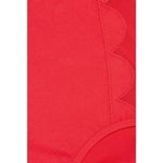Seafolly New.  red petal edge high rise bikini. USA SIZE 8DD/6-bottom Photo 10