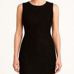 Elie Tahari Elie Tahari Embossed Sleeveless Black Sheath Dress Size 12 Photo 0