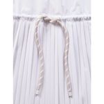 Athleta L Power Serve Shell Dress Bright White Medium Large Photo 3