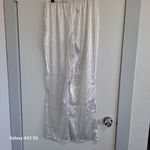 In Bloom Black and White Striped Womens Pajama Set Size M Photo 4