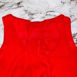 Lush Clothing Lush Sleeveless Blouse Red Women M Old Money Summer Workwear Business City Night Photo 1