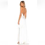 Elliatt  Aisle Dress in White Size XS NWT Bridal Open Back Sleeveless Satin Maxi Photo 1