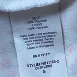 Le lis  Floral Mini Dress White Red Yellow Cute Summer Casual Sun Dress - S EUC Photo 8