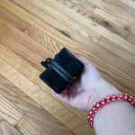 Ralph Lauren Vintage Purple Label Leather Sandals Heels Spaghetti Straps Chunky Block 90โs -early 2000โs Slip on Square toe Made in Italy ๐ฎ๐น Sz 8.5 Rubber outsole Anti-slip Photo 5