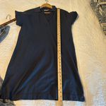 Faherty   Sun Washed Navy Pique Polo Dress. Size Small. Photo 11