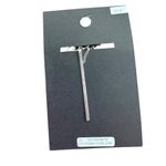 EXPRESS  Silver and Blue Dreamcatcher Brooch Photo 2