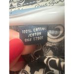 Cruel Girl  Western Shirt Medium Black White Print Long Sleeve pearl snap horse Photo 6