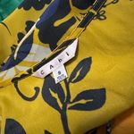 CAbi  Style 286 Bali Yellow Floral Tank Size S Photo 3