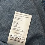 We The Free Free People  Wild Dreams Blue Distressed Snap Up Denim Shirt Photo 3