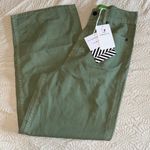 SANDRINE ROSE X FREE PEOPLE Wide Leg Pant Jeans‎ Size 24 Army Green NEW Photo 6