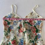 Victoria's Secret Vintage Victoria’s Secret Floral Satin Teddy Bodysuit – Women’s Medium Lingerie Photo 6