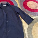 Edwards Work Waitress Uniform Black Button Down 3/4 Sleeves Shirt Size XS Photo 1