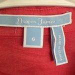 Draper James Button Up Shirt Dress Hot Pink Lattice Trim Size 6 Photo 5