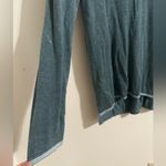 Lululemon  Cashlu V Neck Sweater Arctic Green Cashmere Blend Photo 2