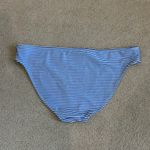 Aerie NWT Bikini Bottom Women's Blue Vibe Striped Swim Beach Surfing Paddle XL Photo 2