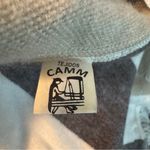 Tejidos CAMM Ecuadorian Hand Made Alpaca Blend Poncho Cape White Beige Gray O/S Brown Size undefined Photo 8