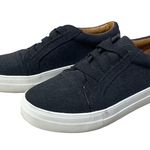 DV by Dolce Vita Slip On Sneaker Cross Lace Dark Gray Women's Size 7.5 Photo 3