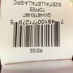 BCBG Max Azria Reiss Vegan Suede Leather Jacket Fringe Accents Toffee Brown Tan Photo 9