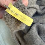 Vince Beige Camel Oversized Draped Cowl Neck Wool Off-Shoulder Sweater XS Photo 3