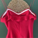 Amanda Uprichard  Anessa Gown strapless midi dress high low hem size medium Photo 7