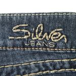 Silver Jeans Women's McKenzie Capri Jeans Sz W29 Distressed Stretch Low Rise Y2K Photo 11