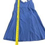 Free People FP Intimately Dusty Blue Mini Dress Tank Straps Size Small Open Back Photo 3