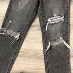 BDG  Urban Outfitters Distressed Slim Straight Button Fly Jeans | Grey Wash | 26 Photo 5
